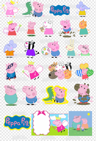 Стикеры Свинка Пеппа