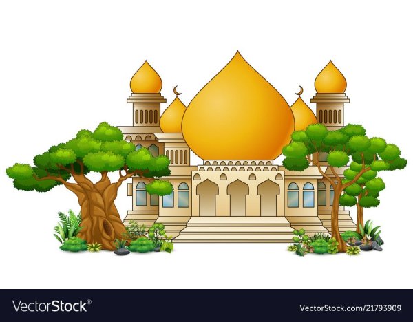 Деревня с мечетью мульт