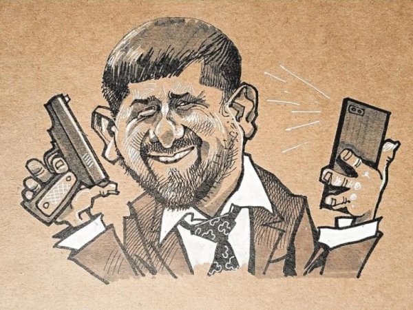 Рисунок Рамзана Кадырова