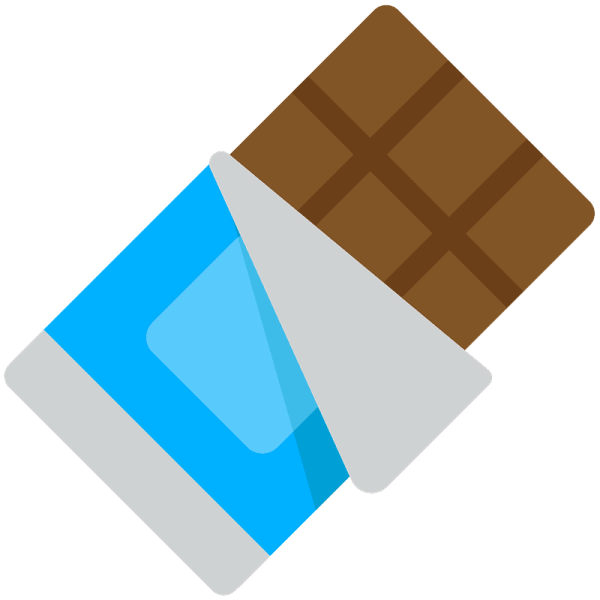 Шоколад значок