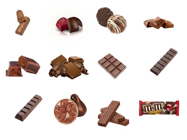 Шоколад стикер