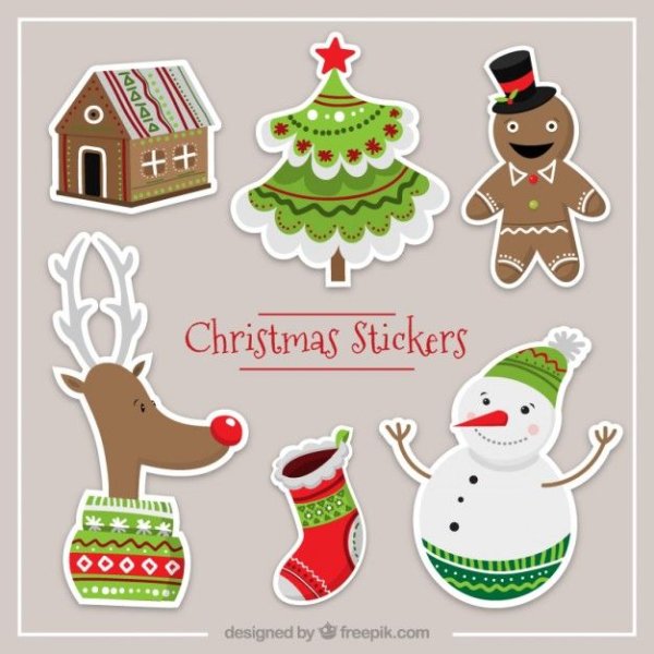 Новогодние Стикеры