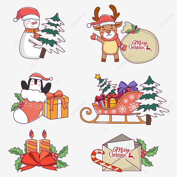 Новогодние Стикеры