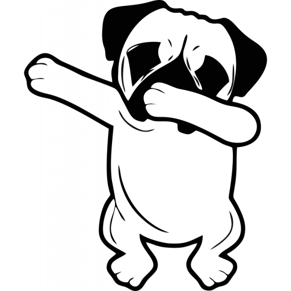 Наклейки черно белые