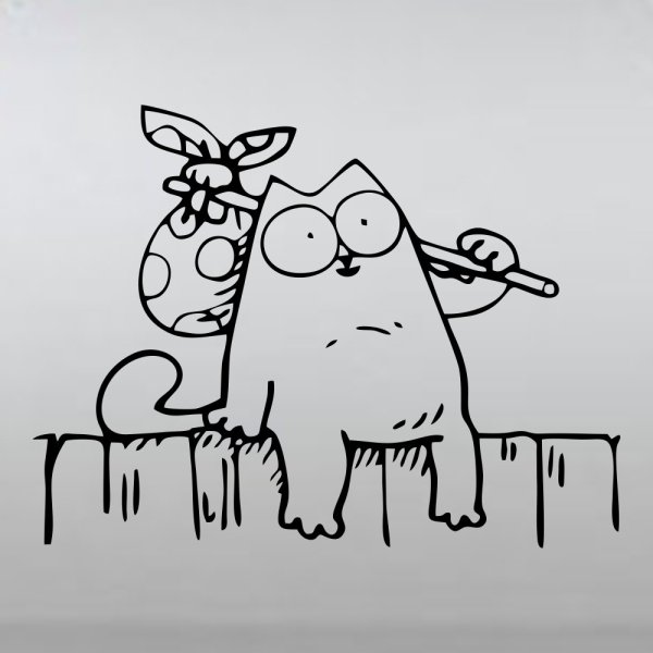 Кот Саймон путешественник