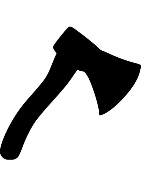 Силуэт топоров