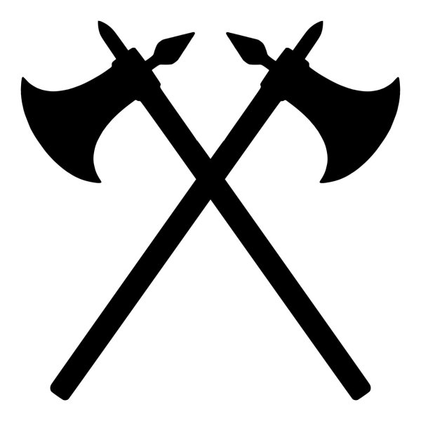 Перекрещенные топоры викингов