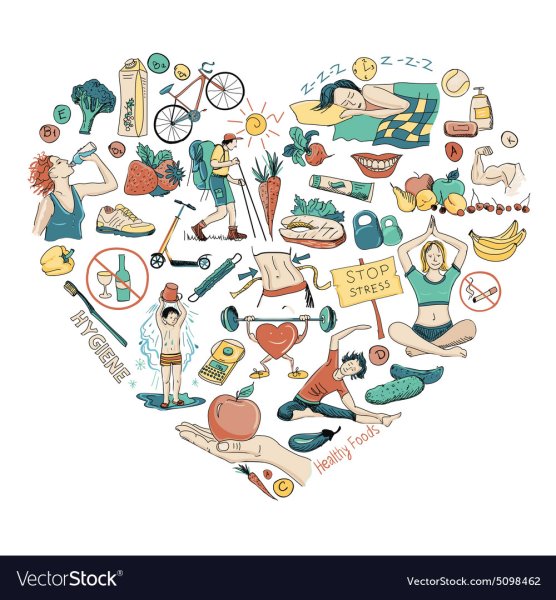 Стикеры здоровый образ жизни