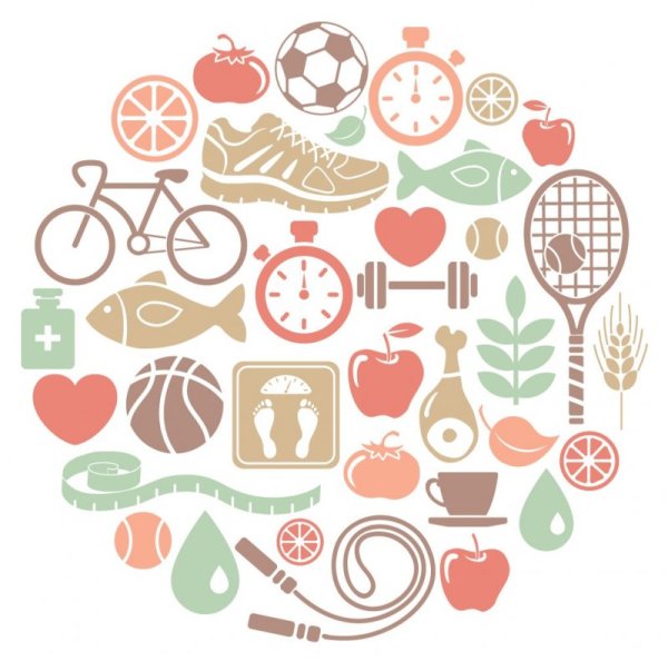 Фон здоровый образ жизни