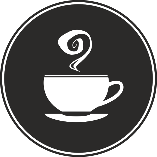 Эмблема кофейни