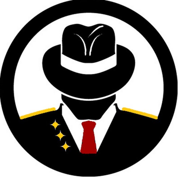 Силуэт мужчины в шляпе