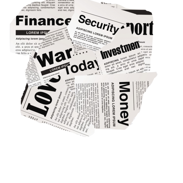 Газета стикер