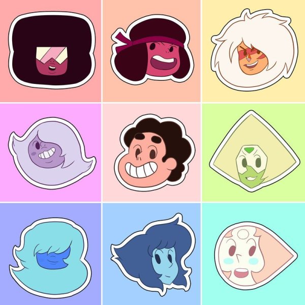 Вселенная Стивена Стикеры купить