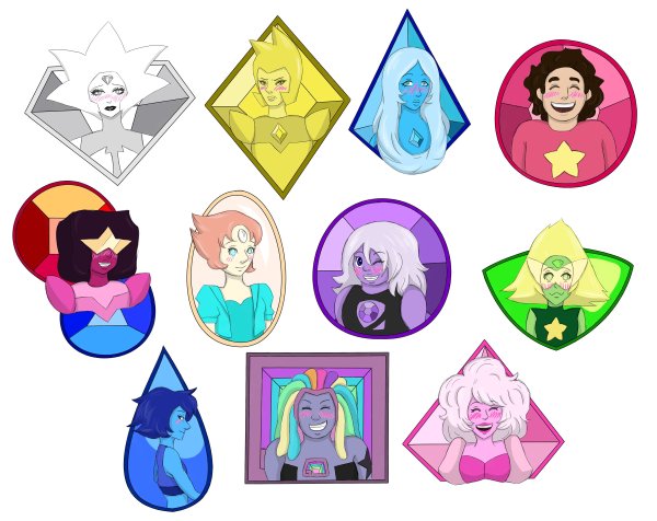 Стивен Юнивёрс Стикеры