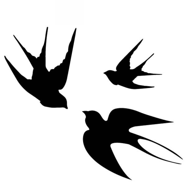 Наклейка Ласточка