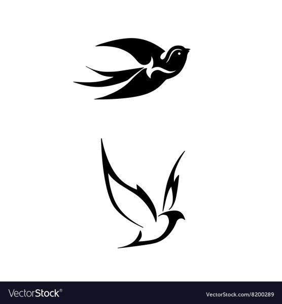 Стилизованная Ласточка