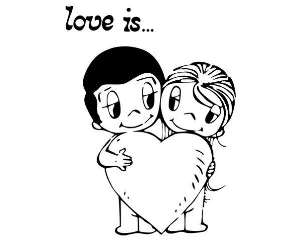 Love is рисунок