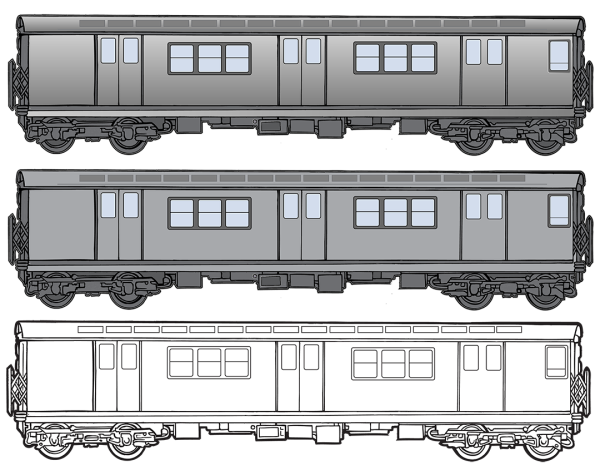 Вагон скетч
