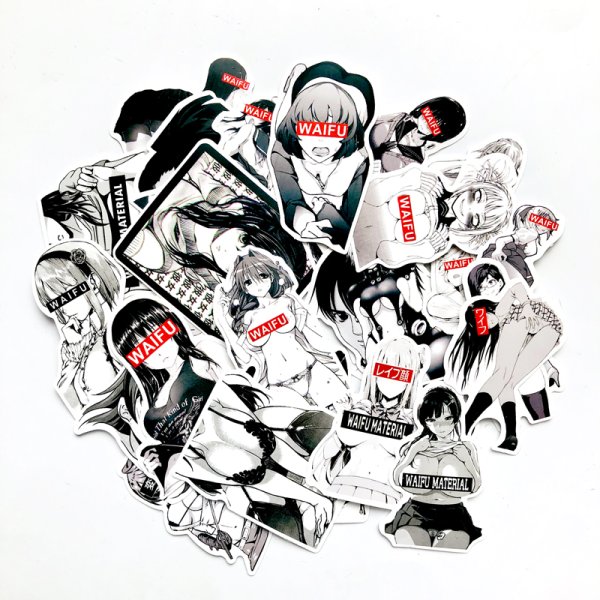 Вайфу наклейки