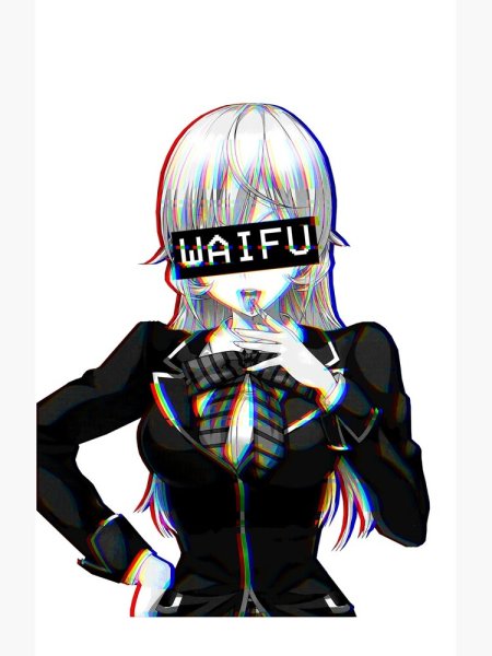 Waifu наклейки