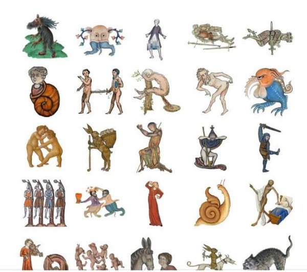 Стикеры средние века