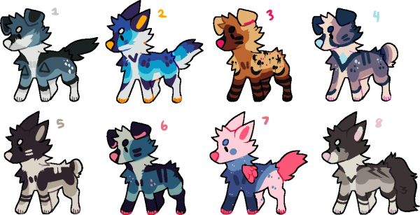 Идеи для окраса фурри