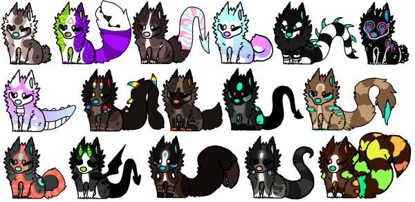 Персонажи кв адопты