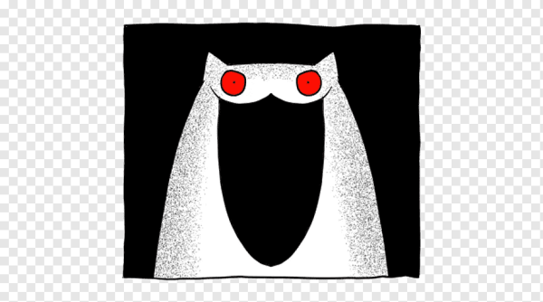 Шаблон кота на Хэллоуин