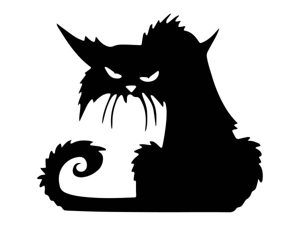 Gloomy Cat Стикеры