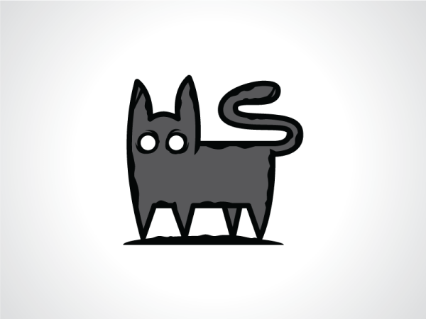 Gloomy Cat Стикеры