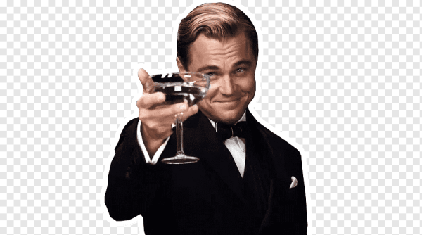 Ди Каприо Великий Гэтсби Мем