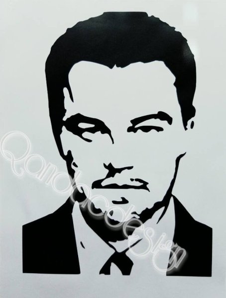 Силуэт Леонардо ди Каприо