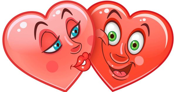 Поцелуй двух сердец