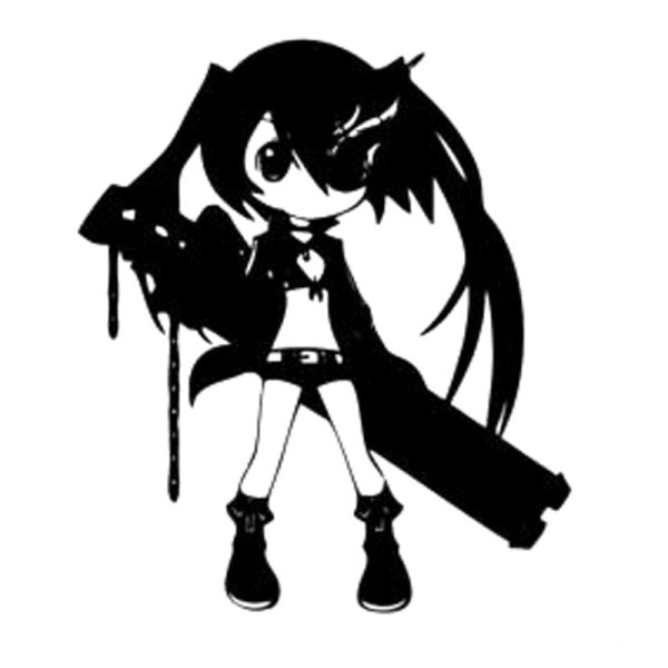 Виниловые наклейки аниме