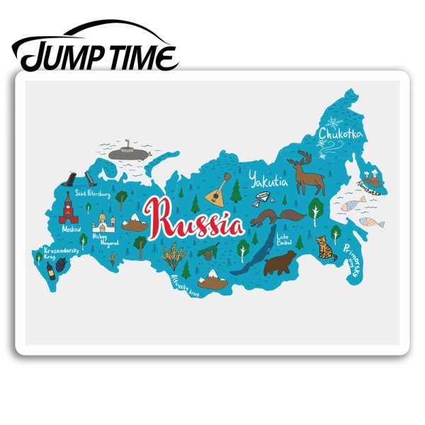 Карта России детский рисунок