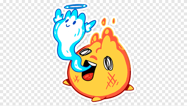 Огонь стикер ВК