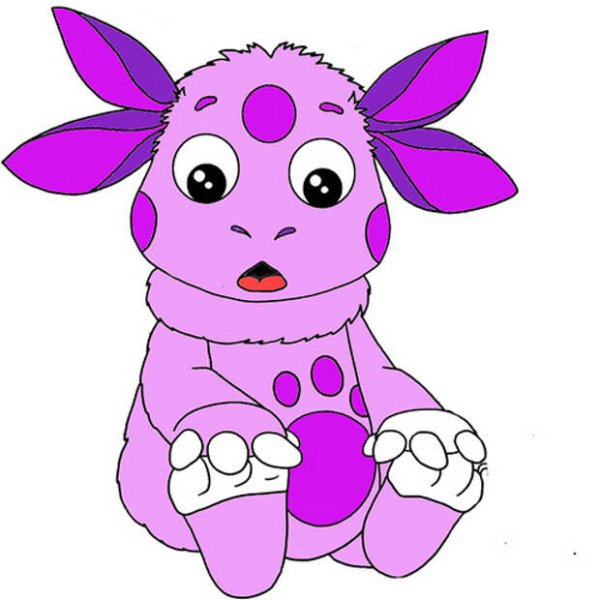 Персонажи мультика Лунтик