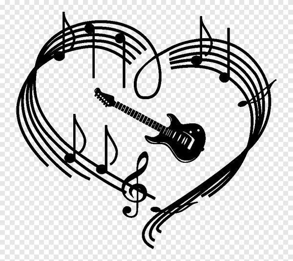 Наклейки на музыкальную тему