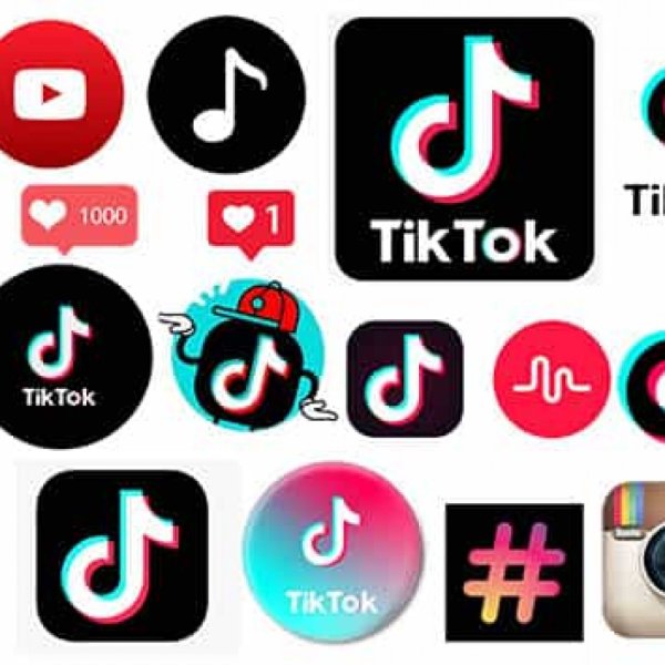 Значки тик ток для торта