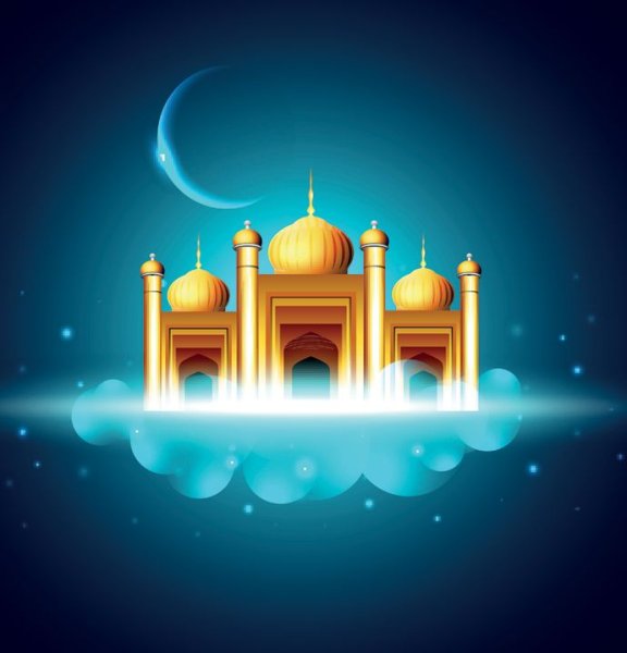 ИД мубарак на мечети