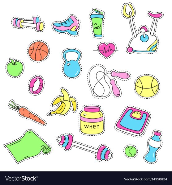 Наклейки спортивный инвентарь