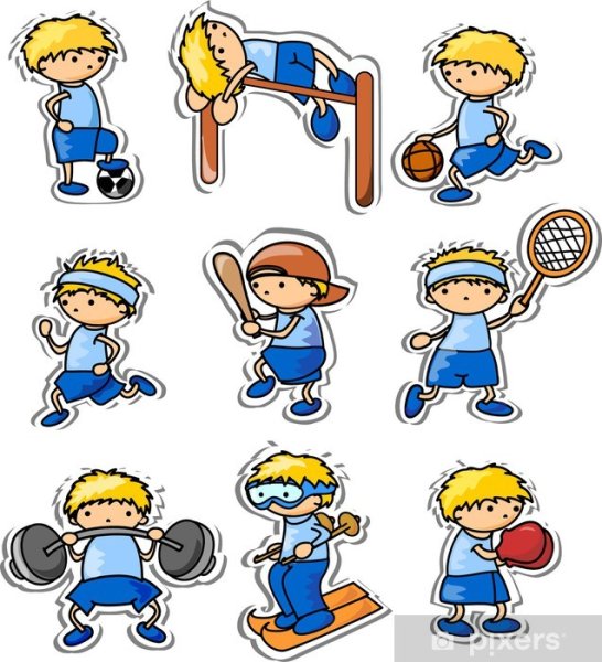 Стикер "спорт"