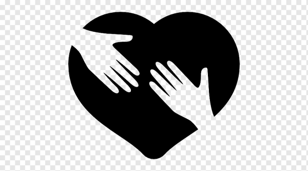 Значок объятия