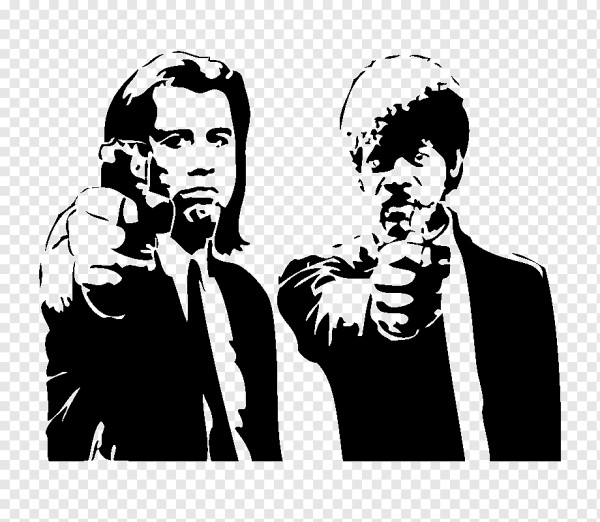 Криминальное чтиво Винсент и Джулс арт