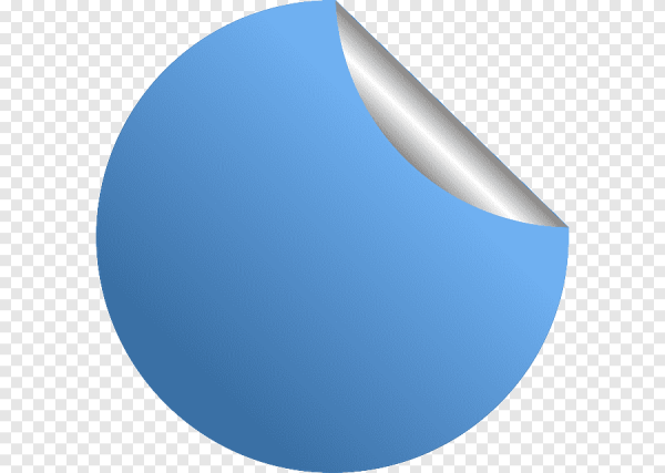 Стикер с загнутым краем