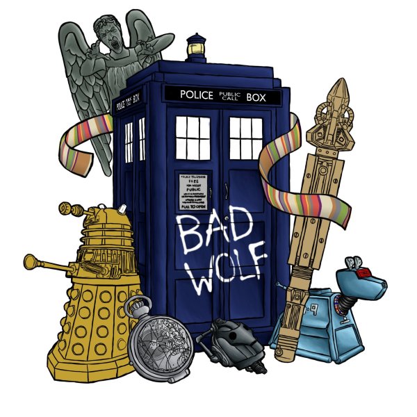 Тардис мультяшный