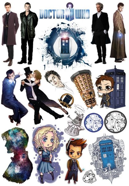 Стикер Тардис (доктор кто)