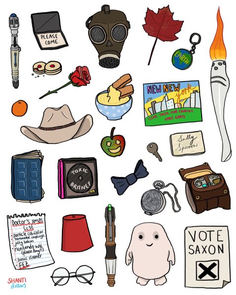 Доктор кто атрибуты