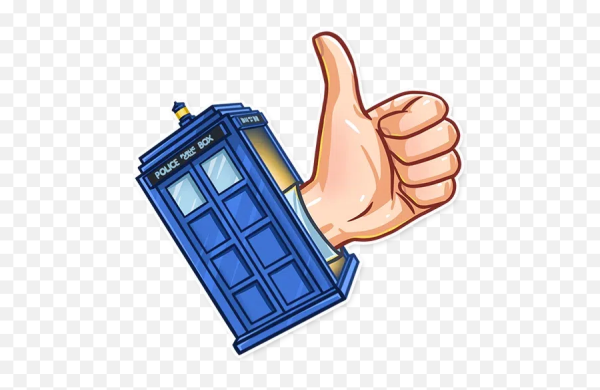 Стикеры доктор кто