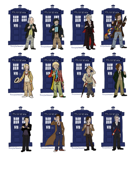 Стикер Тардис (доктор кто)